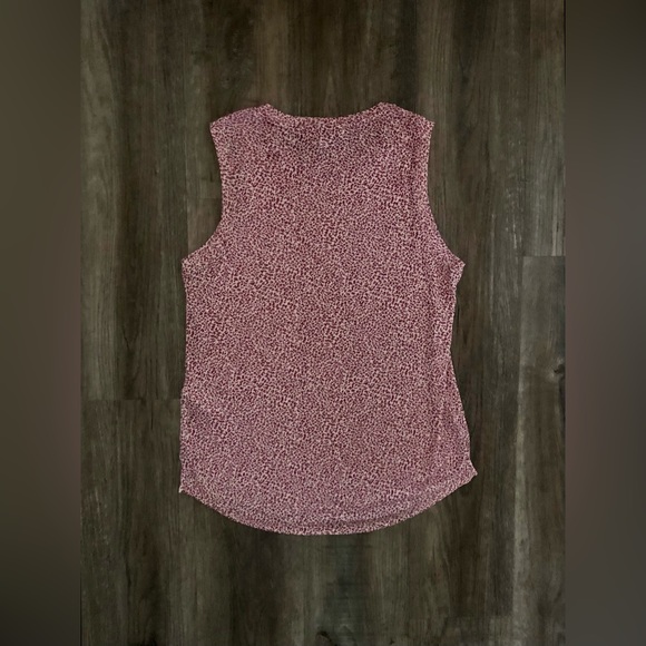 Athleta Breezy Tank Camisole Pink Cheetah - Picture 5 of 9